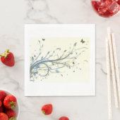 蝶フローラ スタンダードランチョンナプキン (インサイチュ)