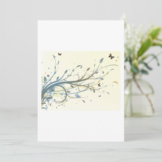 蝶フローラ 招待状