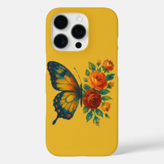 蝶フローラ Case-Mate iPhoneケース (裏面)