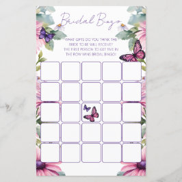 蝶ブライダルシャワービンゴゲーム