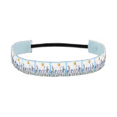 蝶ブルーベルフローラ アスレチックヘッドバンド (正面)