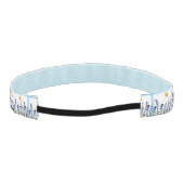 蝶ブルーベルフローラ アスレチックヘッドバンド (裏面)