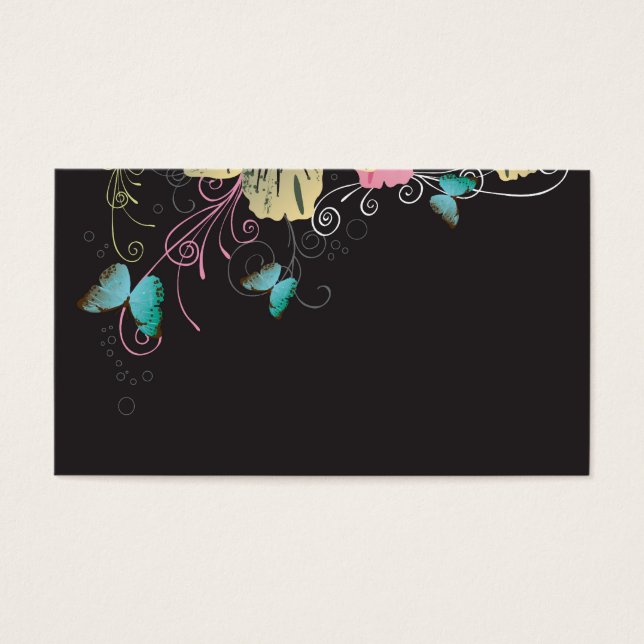 蝶プロファイルカード (正面)