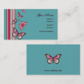 蝶プロフィールカード 名刺 (正面/裏面)