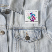 蝶ボタン。 インスピレーションはあなたとあります 缶バッジ (インサイチュ)