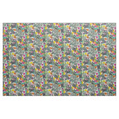 蝶ポップ・アートの園 ファブリック (ヤード)