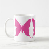 蝶マかわいらしグ コーヒーマグカップ (左)