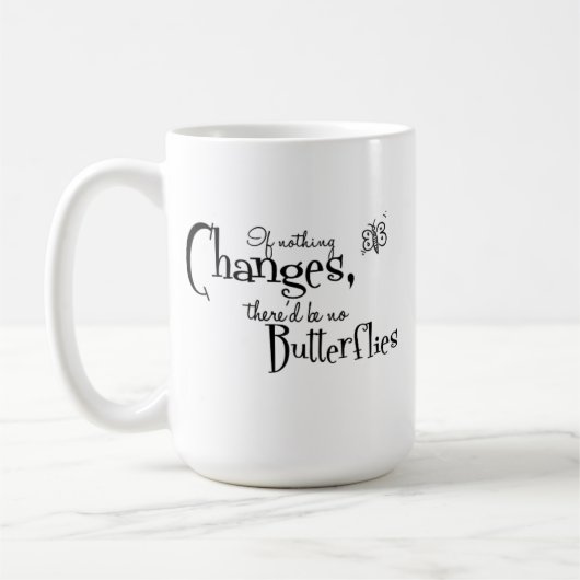 蝶マグ コーヒーマグカップ (左)