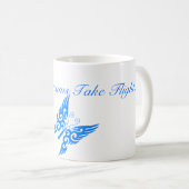 蝶マグ コーヒーマグカップ (正面右)