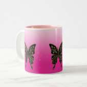 蝶マグ ツートーンマグカップ (正面左)