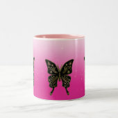 蝶マグ ツートーンマグカップ (中央)