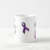 蝶マグ- 15のoz コーヒーマグカップ (中央)