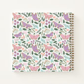 蝶ママへベビーシャワーゲストブック ノートブック (裏面)