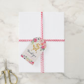 蝶メッセージカード ギフトタグ (より糸付き)