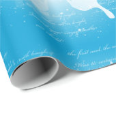 蝶メリークリスマスの包装紙 ラッピングペーパー (ロールコーナー)