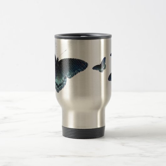 蝶モザイク トラベルマグ (中央)