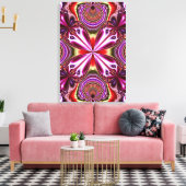 蝶モダン形抽象芸術壁 キャンバスプリント (インサイチュ (リビング))