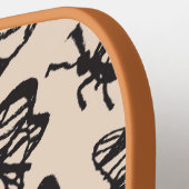 蝶モダン類 ピックルボールラケット (左詳細)