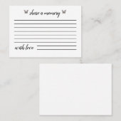 蝶モダン |共有Aメモリカード 名刺 (正面/裏面)