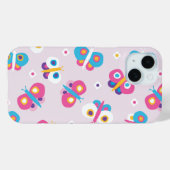 蝶モダンiPhoneケース Case-Mate iPhoneケース (裏面 (横))