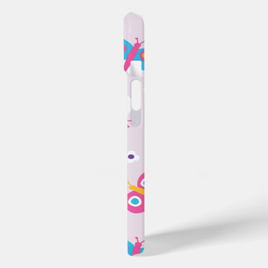 蝶モダンiPhoneケース Case-Mate iPhoneケース (裏面 / 左)