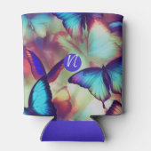 蝶モノグラム 缶クーラー (裏面)