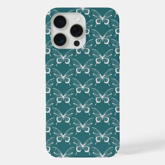 蝶モバイルケース iPhoneケース (裏面)