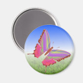 蝶ユニーク磁石 マグネット (正面/裏面)