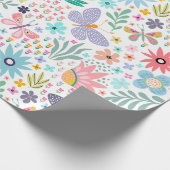 蝶ラッカラフルピング紙 ラッピングペーパー (角)