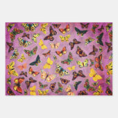 蝶ラッピング紙シート ラッピングペーパーシート (正面2)