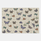 蝶ラッピング紙シート ラッピングペーパーシート (正面3)