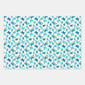 蝶ラッピング紙シート ラッピングペーパーシート (正面)