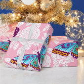 蝶ラッピング紙 ラッピングペーパー