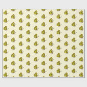 蝶ラッ飛んでいるピング紙 ラッピングペーパー (フラット)