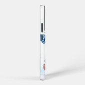 蝶ラベル SAMSUNG GALAXYケース (右側面)