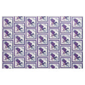 蝶ランニング2つのあるのペガサス ファブリック (ファットクウォーター)