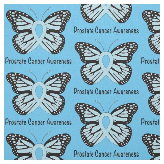 蝶リボンとの前立腺癌の認識度 ファブリック (見本)