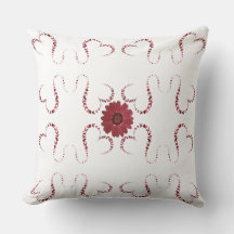 蝶リンクハート赤い花、ピンク、黒