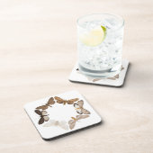 蝶リングや輪が付いているコースター コースター (右側)