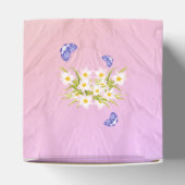 蝶レインボーフラワー17thバースデーパーティー フェイバーボックス (上部)