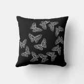 蝶レースのよう装飾用クッション クッション (裏面)