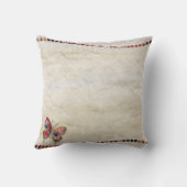 蝶ヴィンテージ クッション (裏面)