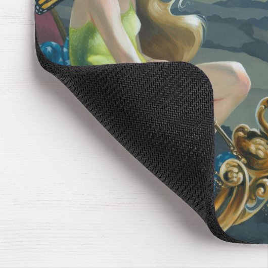 "蝶一人乗り二輪馬車"のマウスパッド マウスパッド (コーナー)