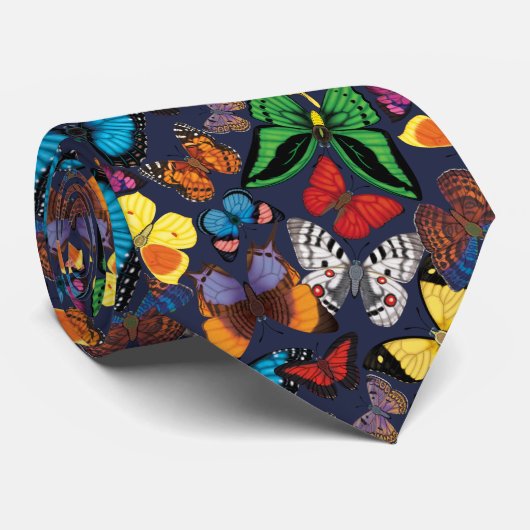 蝶世界海軍 ネクタイ (ロール)