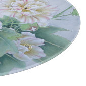 蝶中国の付き花 カッティングボード (角)