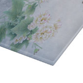 蝶中国の付き花 カッティングボード (角)