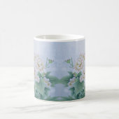 蝶中国の付き花 コーヒーマグカップ (中央)