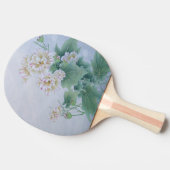 蝶中国の付き花 卓球ラケット (横)