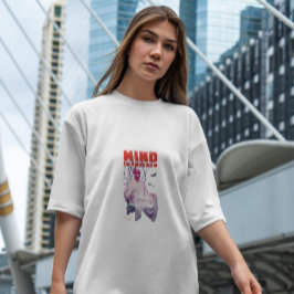 蝶付きロボット僧 Tシャツ