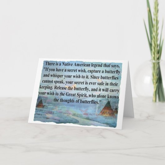 蝶伝説 カード (正面)